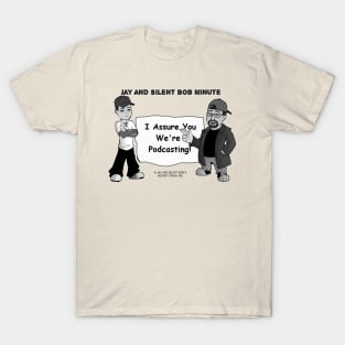 Jay and Silent Bob Minute Logo T-Shirt